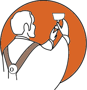 graphic of priest lifting up a cup